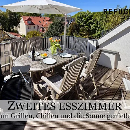 Refugium -- 5 Dtv-sterne, Strandnah, Modern Und Lichtdurchflutet, Sonnenbalkon -- 아파트 *