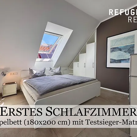 Refugium -- 5 Dtv-sterne, Strandnah, Modern Und Lichtdurchflutet, Sonnenbalkon -- 레리크