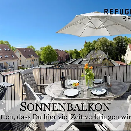 아파트 Refugium -- 5 Dtv-sterne, Strandnah, Modern Und Lichtdurchflutet, Sonnenbalkon -- *