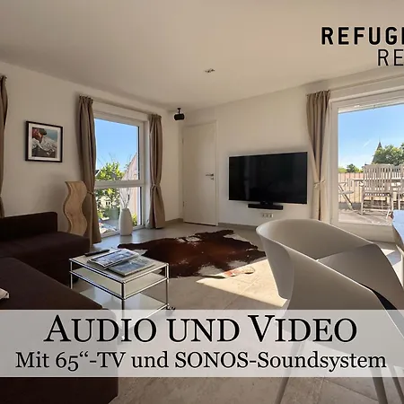 Appartement Refugium -- 5 Dtv-sterne, Strandnah, Modern Und Lichtdurchflutet, Sonnenbalkon -- Rerik