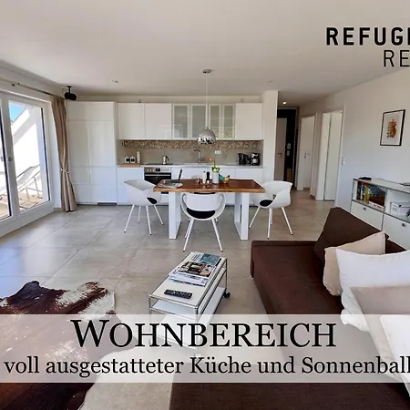Appartement Refugium -- 5 Dtv-sterne, Strandnah, Modern Und Lichtdurchflutet, Sonnenbalkon --