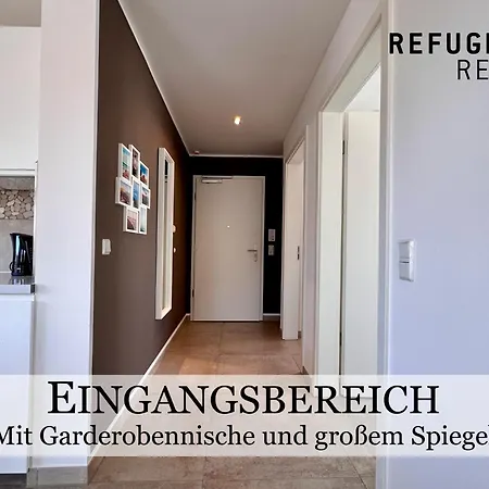 Appartement Refugium -- 5 Dtv-sterne, Strandnah, Modern Und Lichtdurchflutet, Sonnenbalkon --