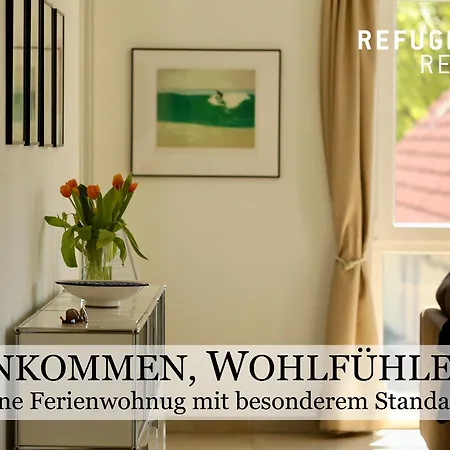 Appartement Refugium -- 5 Dtv-sterne, Strandnah, Modern Und Lichtdurchflutet, Sonnenbalkon --