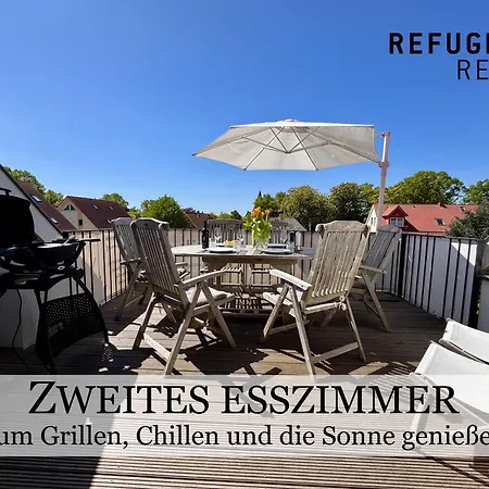 Refugium -- 5 Dtv-sterne, Strandnah, Modern Und Lichtdurchflutet, Sonnenbalkon -- Appartement *
