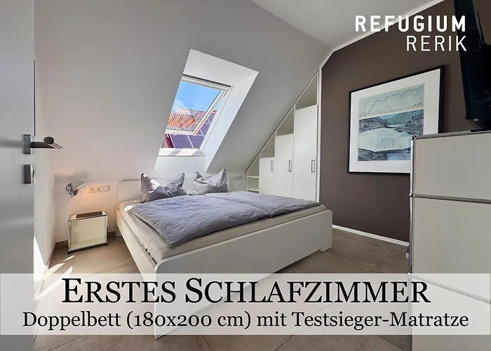 Refugium -- 5 Dtv-sterne, Strandnah, Modern Und Lichtdurchflutet, Sonnenbalkon -- רריק