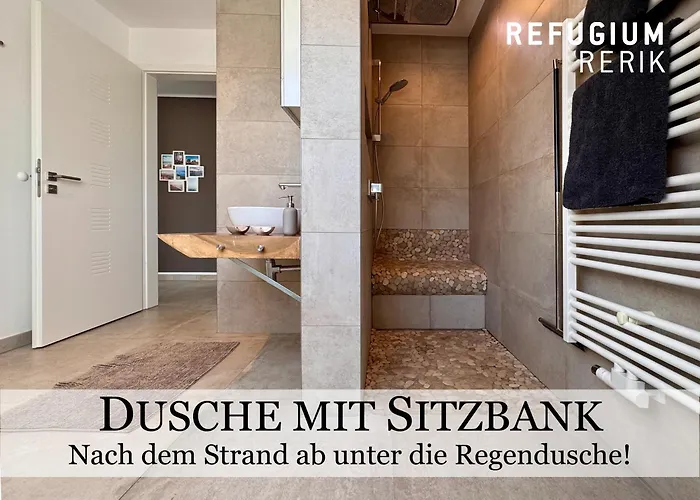 Refugium -- 5 Dtv-sterne, Strandnah, Modern Und Lichtdurchflutet, Sonnenbalkon -- דירה
