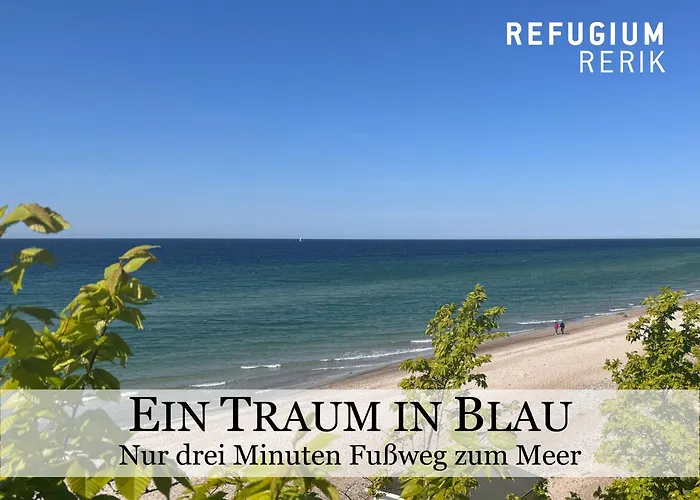 Refugium -- 5 Dtv-sterne, Strandnah, Modern Und Lichtdurchflutet, Sonnenbalkon -- דירה רריק