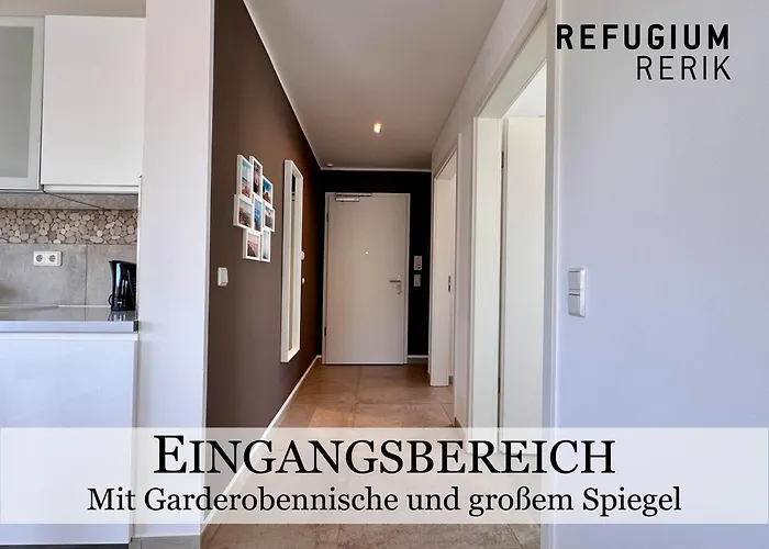 דירה Refugium -- 5 Dtv-sterne, Strandnah, Modern Und Lichtdurchflutet, Sonnenbalkon --