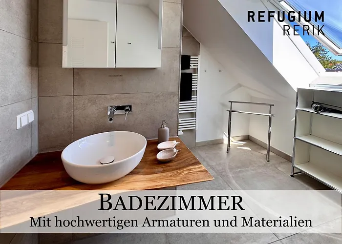 Refugium -- 5 Dtv-sterne, Strandnah, Modern Und Lichtdurchflutet, Sonnenbalkon -- דירה *