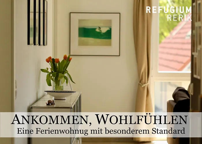 דירה Refugium -- 5 Dtv-sterne, Strandnah, Modern Und Lichtdurchflutet, Sonnenbalkon --
