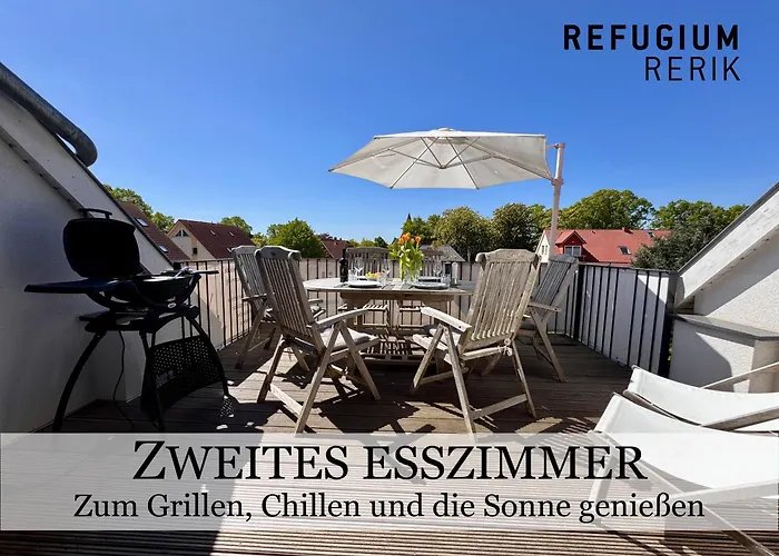 Refugium -- 5 Dtv-sterne, Strandnah, Modern Und Lichtdurchflutet, Sonnenbalkon -- דירה *